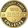 Ranked #12 by Military Times Best: Colleges 2018 rankings for Online and Non-Traditional Schools.